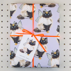 furry cat eco recycled wrapping paper by blank inside notonthehighstreetcom - How To Wrap A Cat For Christmas furry cat eco recycled wrapping paper by blank inside notonthehighstreetcom - How To Wrap A Cat For Christmas