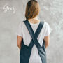 Personalised Cotton Pinafore Apron For Women, thumbnail 7 of 12