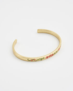 English Rose Gold Bangle, 5 of 9