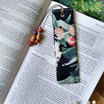 Floral Linen Bookmark, 9 of 11