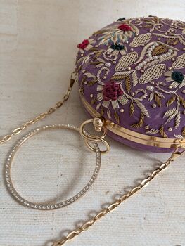 Purple Colourful Bangle Clutch, 11 of 12