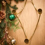 Gold Wave Candle Holder Centrepiece, thumbnail 4 of 4