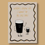 Guinness Dad And Baby Guinness Print, thumbnail 7 of 8
