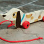 Charlie The Sausage Dog Wooden Pull Toy, thumbnail 3 of 7