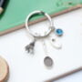 Badminton Personalised Keyring Shuttlecock And Racket, thumbnail 3 of 9