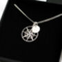 Men’s Compass Necklace – Sterling Silver Travel Gift For Him, thumbnail 2 of 12