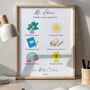Thank You So Much Teacher Print Personalised Teacher Gift, thumbnail 4 of 11