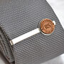 Personalised Wood Tie Clip Wedding / Anniversary Gift, thumbnail 2 of 5