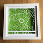Personalised Cricket Ground Map, thumbnail 3 of 8