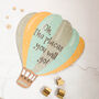Personalised Balloon Nursery Sign, Hot Air Balloon, thumbnail 3 of 7