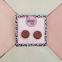 Doughnut Glitter Resin Studs / Doughnut Lover Gift / Novelty Food Jewellery / Colourful Accessories, thumbnail 1 of 5