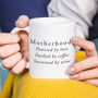 'Motherhood Powered By Love' Funny Mug, thumbnail 1 of 6