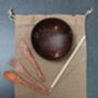 Eco Friendly Coconut Bowl Gift Sets, thumbnail 5 of 8