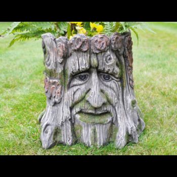 Enchanted Tree Stump Garden Planter, 4 of 4