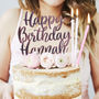 Enchanted Personalised Birthday Cake Topper, thumbnail 2 of 8