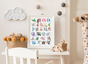 A Z Alphabet Animal Poster, 2 of 5