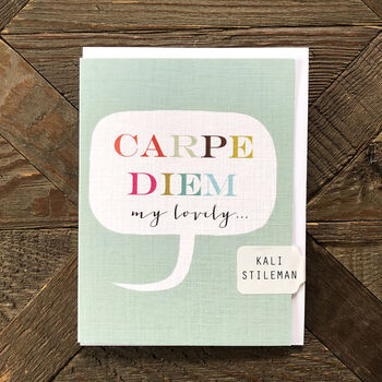 Mini Carpe Diem Card, 4 of 4