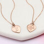 Sterling Silver Or 18ct Gold Plated Initial Necklaces, thumbnail 3 of 6