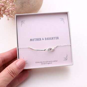 Mother And Daughter Blossoms Bracelet, 2 of 3