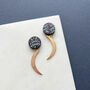 Moon And Star Earrings, thumbnail 6 of 7