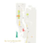 New York City Marathon Route Map Personalised Art Print, thumbnail 4 of 7