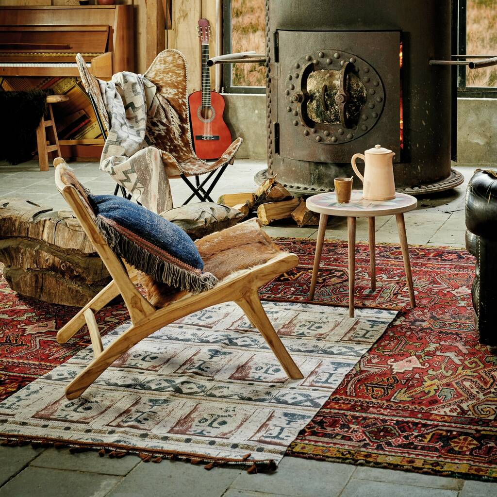 Teak Lounge Chair By Ella James | notonthehighstreet.com