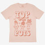 Top Of The Pots Women's Festival T Shirt, thumbnail 3 of 3