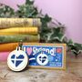 I Love Shetland! Mini Matchbox Cross Stitch Kit, thumbnail 1 of 5