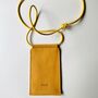 Handmade Leather Phone Bag, thumbnail 4 of 10