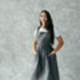 Linen Dress Apron | Studio Maker’s Pinafore, thumbnail 7 of 12