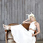 Thomas Bridal Midi Skirt, thumbnail 4 of 4