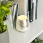 Silver And Gold Foil Effect Candle Holder, thumbnail 1 of 10