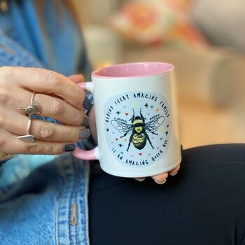 Queen Bee Personalised Mug For Mum Or Grandma, 2 of 5