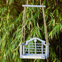 Personalised Wooden Memorial Bench Bird Feeder, thumbnail 6 of 9