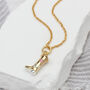 Personalised Gold Plated Charm Necklace, thumbnail 1 of 5