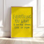 Handwritten Fear Art Print, thumbnail 5 of 11