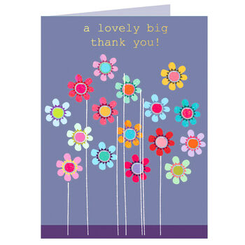 A Big Thank You Mini Greetings Card, 4 of 5
