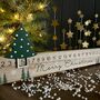 Wooden Calendar With Christmas Tree Advent Rule, thumbnail 1 of 2