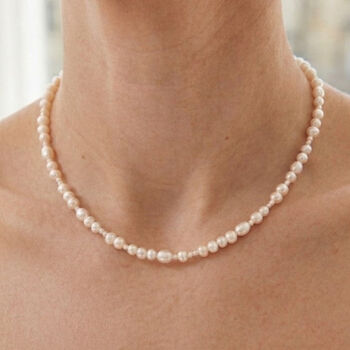 Timeless Pearl Choker Necklace, 2 of 2