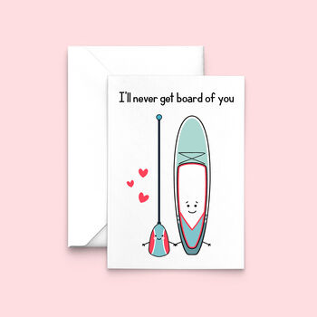 Stand Up Paddle Board Card For Partner, 3 of 3