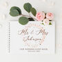 Personalised Sparkle Wedding Guest Book, thumbnail 1 of 3