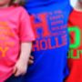 Childrens Personalised Name T Shirt, thumbnail 6 of 9
