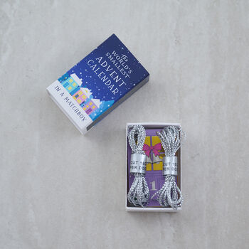 The World's Smallest Advent Calendar In A Matchbox, 10 of 11