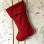 Personalised Nordic Knitted Christmas Stocking, thumbnail 3 of 4