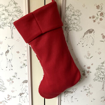Personalised Nordic Knitted Christmas Stocking, 3 of 4