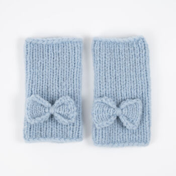 Beginners Mittens Knitting Kit, 5 of 10