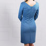 Frieda Dress Blue, thumbnail 3 of 5