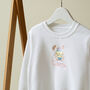 Personalised Children's Easter Top Bunny And Egg, thumbnail 4 of 4