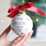 Personalised Family Names Christmas Bauble, thumbnail 2 of 2