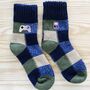 Personalised Men’s Wool Bed Thick Hobby Gift Socks, thumbnail 5 of 5